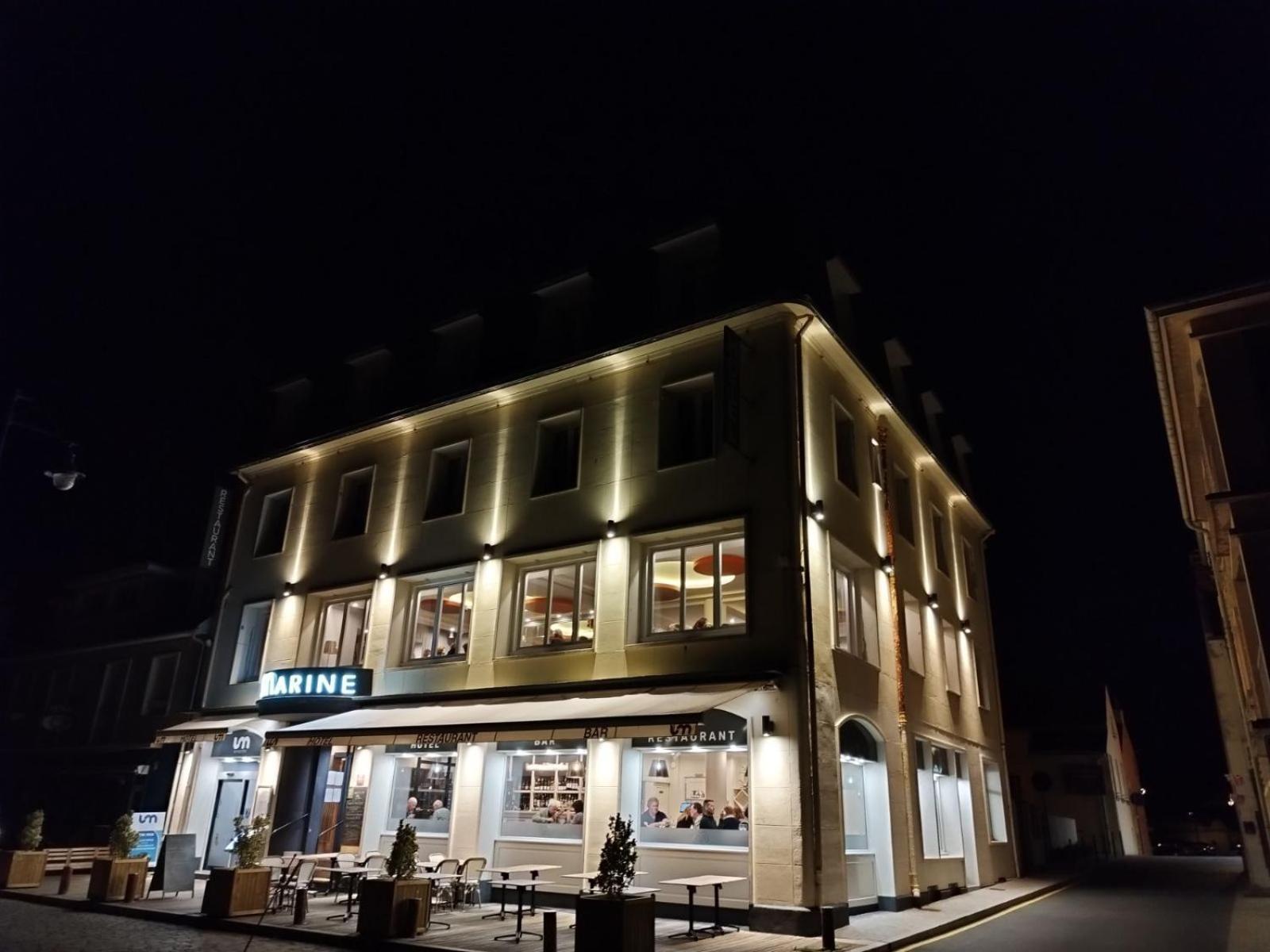 Hôtel de la Marine Port-en-Bessin-Huppain Extérieur photo